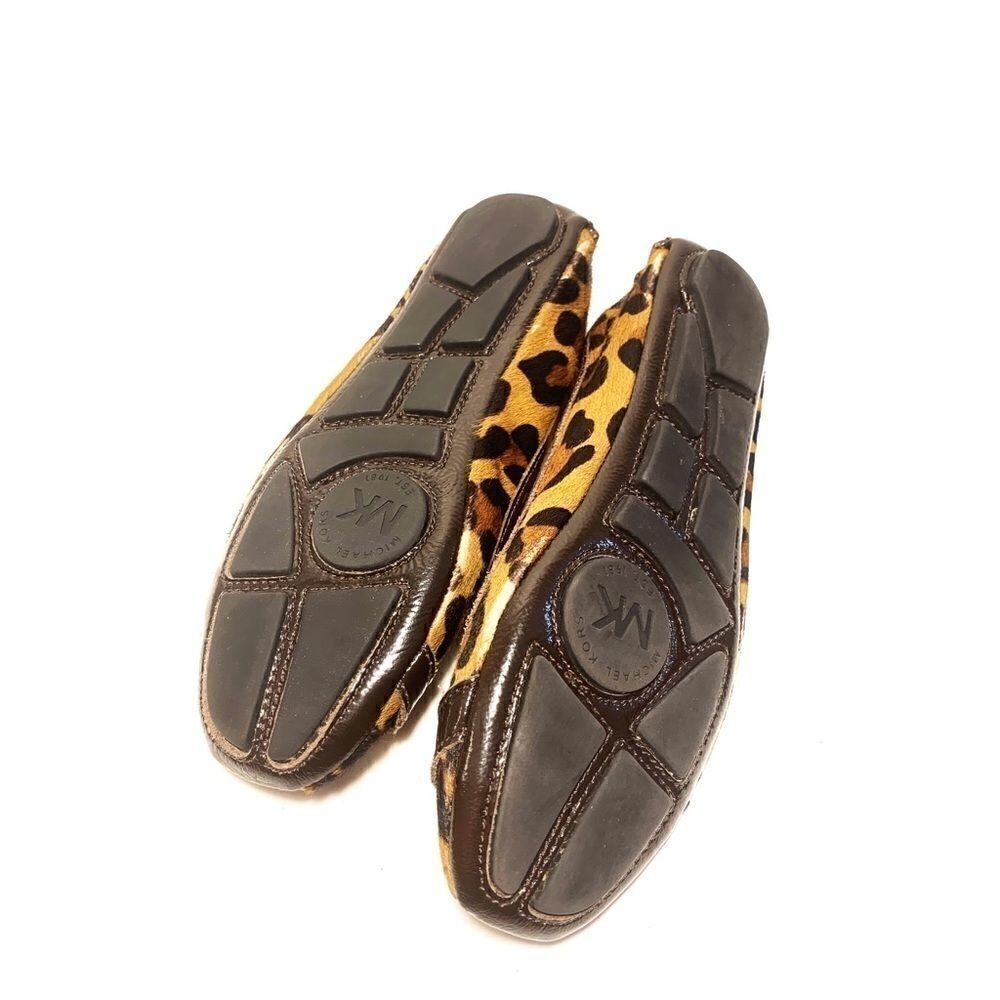 ☘️2X HP☘️ Michael Michael Kors Animal Print Calf Hair Fulton Flats (6.5) - Picture 9 of 13